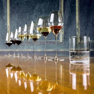 Taça Riedel Veloce Restaurant Rosé Espumante Champanhe 347ml