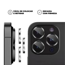 Protetor De Lente One Armor Para Iphone 16 Pro - Prata - Gshield