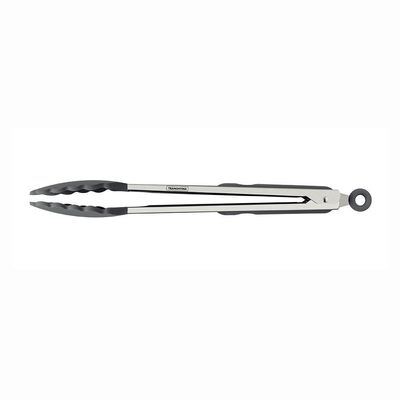Pegador Térmico Multiuso Para Cozinha Moldê Em Silicone Cinza E Aço Inox 35 Cm - Tramontina 25817161