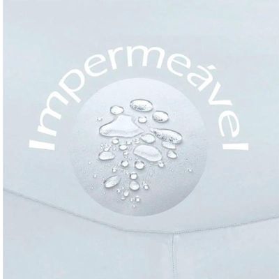 Protetor Colchão Buettner Queen Malha Impermeável 1,60mx2,00mx40cm Branco