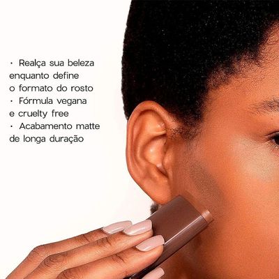 Océane Stick Bf Limited - Contorno Em Bastão Marrom Médio 14g