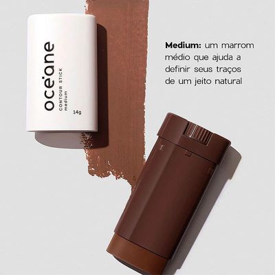 Océane Stick Bf Limited - Contorno Em Bastão Marrom Médio 14g