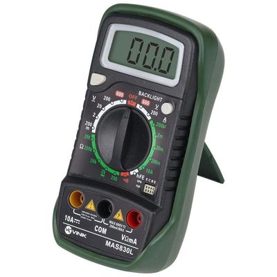 Multimetro Digital Com Data Hold 4 Digitos - Mas830l