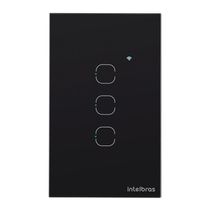 Interruptor Smart Touch Intelbras Ews1003 Wi-fi Com 3 Teclas