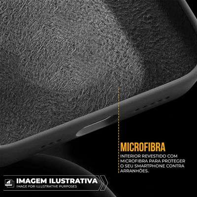 Kit Capa Silicon Premium e Película Hydrogel HD para iPhone 16 - Gshield