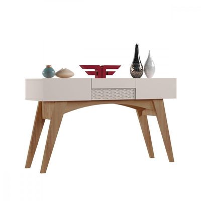 Aparador Multifuncional Star Com Espelho Cedro Off White Frade Grappa Cedro Com Off White