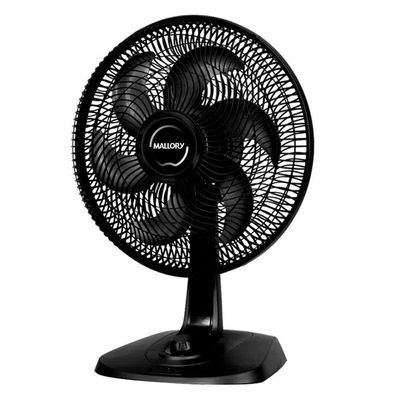 Ventilador Mesa E Parede Turbo Fresh 40cm 220V Mallory Preto 220V