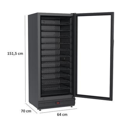Adega de Vinhos Venax 83 Garrafas Preto 220v