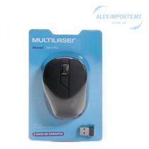 Mouse Sem Fio Multilaser Pra Computador Design Ergonomico