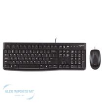 Kit Teclado E Mouse Usb Logitech Mk120 Kite Moderrno