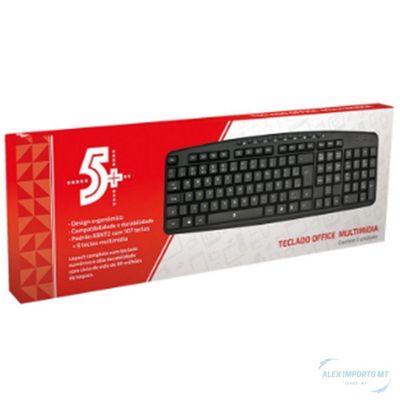 Tecaldo Multimidea Com Fio Com Design Ergonomico