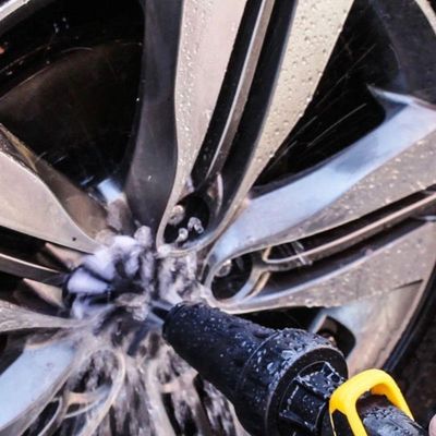 Escova De Limpeza Água Auto Turbo Carro Moto Veicular