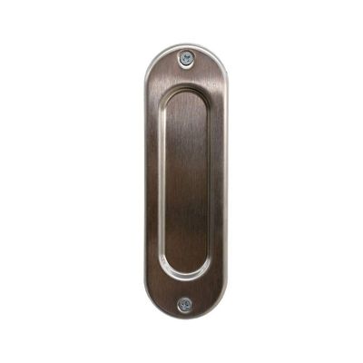 Porta De Correr Branco Prime Com Kit Alumínio Cinza Claro - 210x70