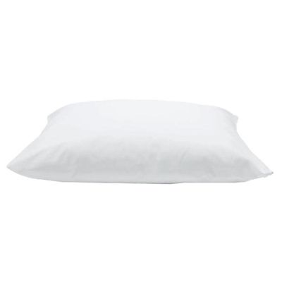 Protetor De Travesseiro Tecebem Malha Fundido Impermeável Liso 50cm X 70cm Branco