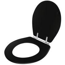 Assento Sanitário Ravena ébano (preto) Para Vaso Deca
