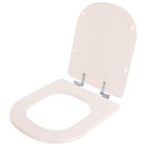 Assento Sanitário Com Fechamento Lento Vogue Plus Amendoa Para Vaso Deca