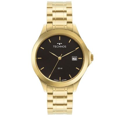 Relógio Technos Masculino Steel Dourado - 1s13bwtdy/4p 1s13bwtdy/4p