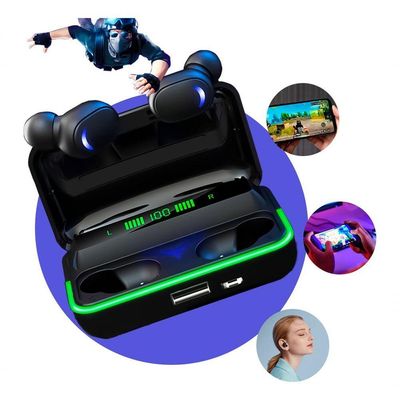Fone De Ouvido Via Bluetooth Tws E10 A Prova Dágua