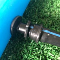 Conector Inicial Para Mangueira Tamanho 16mm Anel Liso Preto