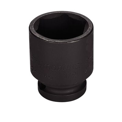 Soquete Impacto Sextavado Aço Cromo Molibdênio 1.1/8'' - Encaixe 1/2'' Tramontina Pro Tramontina