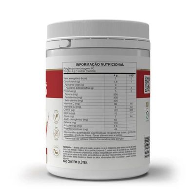 Termo Plus 240g Sabor Frutas Vermelhas, Gengibre E Chá Verde