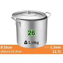 Caldeirao Standard Nr 26 10,5l Real 9326