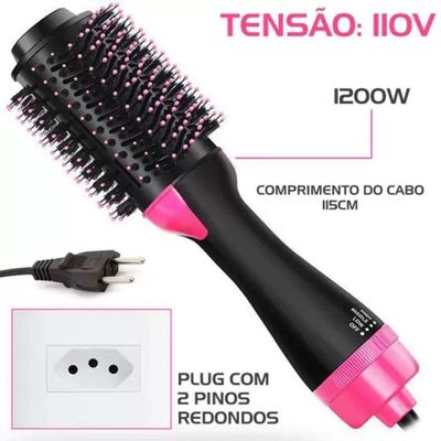 Escova Secadora Modeladora Alisadora Garantia Premier