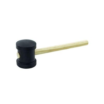 Martelo Borracha 80mm Preto