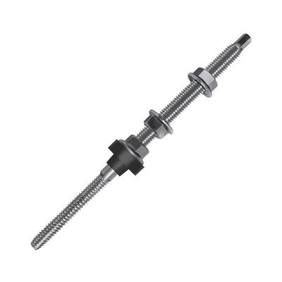 Parafuso Estrutural P/ Suporte De Painel Solar Telhado Fibrocimento M10x250 Inox - 1 Peça