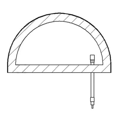 Queimador A Gás Para Fornos De Pizza