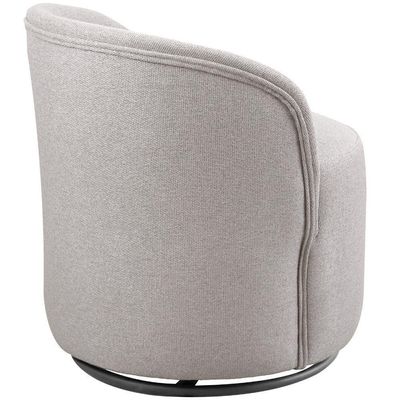 Conjunto Poltronas Decorativas Astrid Columbia Marrom Com Base Giratória