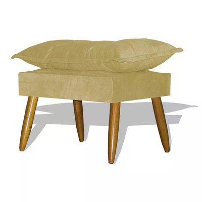 Kit Poltrona Opala Com Puff Opala - Amarelo Amarelo