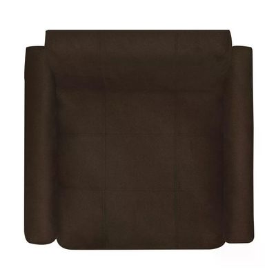 Kit 02 Poltrona Decorativa Nina - Marrom Marrom