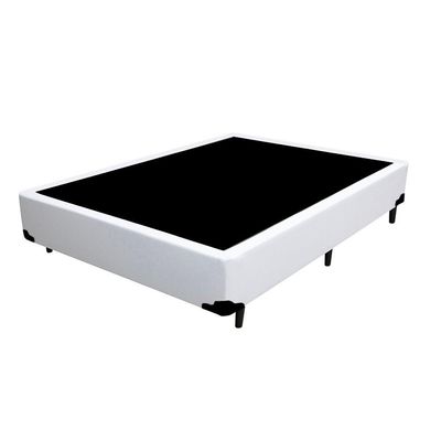 Base Box Viúva Sintético Homequeen Branco 40x128x188