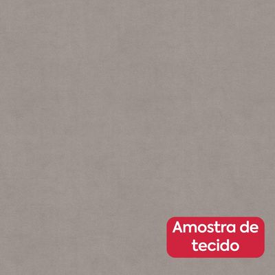 Conjunto Sala de Jantar Mesa Easy Pop 120x80 Tampo VidroMDF com 4 Cadeiras Confort Amendoa/off White