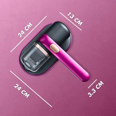 Aspirador Sem Fio Uv Portátil Anti-ácaro Rosa - Bivolt