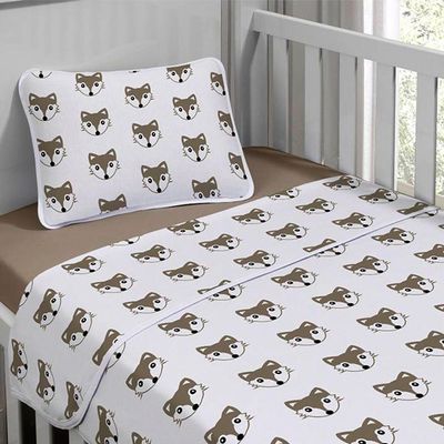 Jogo De Cama Malha Tecebem Baby Dori 3 Pçs Duna