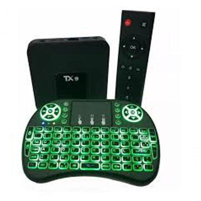 Aparelho Smart Tx9 Android 4K 2Gb Ram 32Gb+ Mini Teclado Led