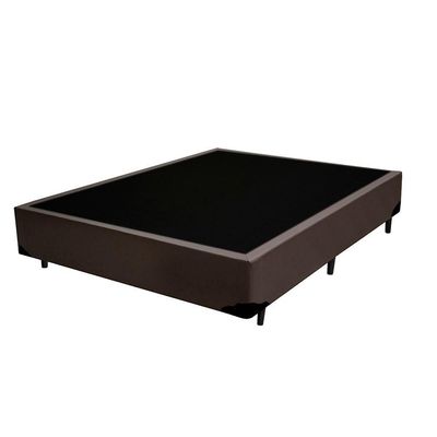 Base Box Viúva Corino Homequeen Marrom 40x128x188