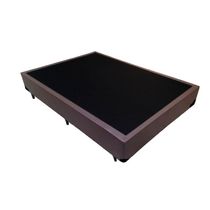 Base Box Viúva Corino Homequeen Marrom 40x128x188