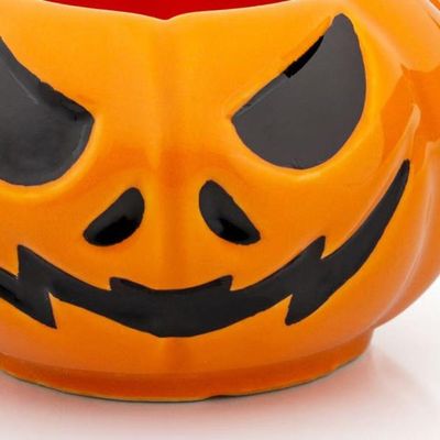 Caneca 3d Abóbora Cerâmica 320ml Broglio Laranja