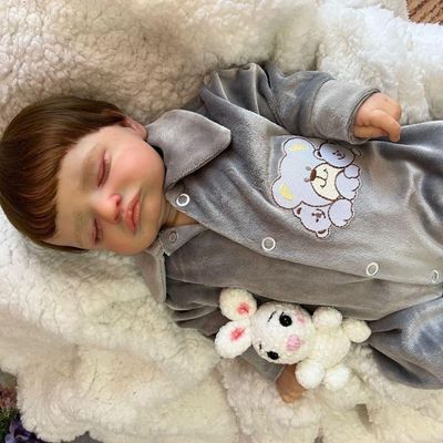 Bebê Reborn Hiper Realista Rosali Menino