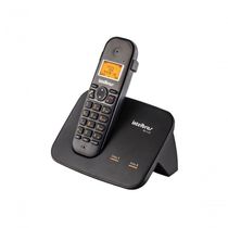 Telefone Sem Fio Digital Intelbras Ts5150 Com Entrada Para 2 Linhas Preto