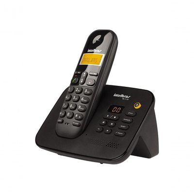 Telefone Sem Fio Intelbras Ts3130 Secretaria Eletronica Cor Preta