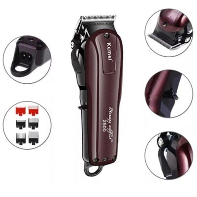 Maquininha: Kemei Km-2600 - Kit Completo