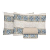 Jogo de Cama King Size 180 Fios Fiori - Maycon (7415)