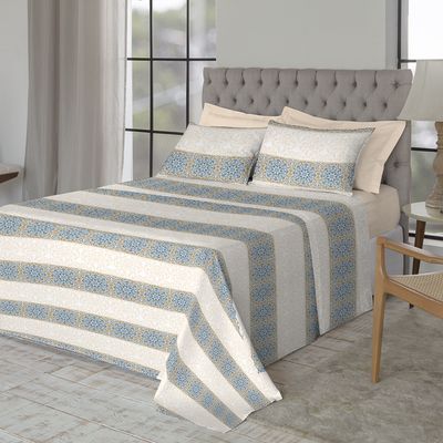 Jogo de Cama King Size 180 Fios Fiori - Maycon (7415)