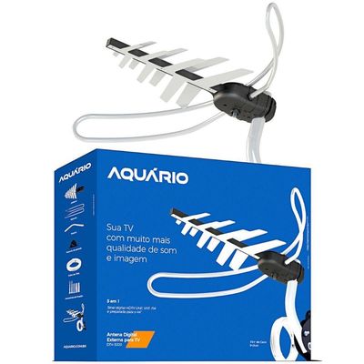 Antena Tv Digital Externa 4 Em 1 Vhf-uhf-fm-hdtv...