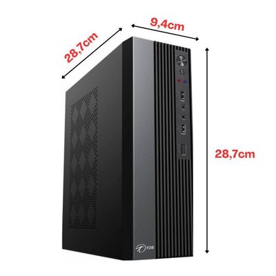 Computador Tob Slim Compacto Intel Core I7 Ssd 240gb Memória 8gb Windows 10 Trial Desktop Pc Cpu