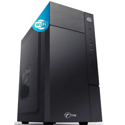 Computador Tob Intel Core I7 Com Rede Sem Fio Ssd 240gb Memória 4gb Windows 10 Trial Desktop Pc Cpu